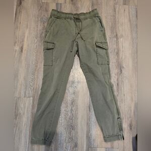 Natural Reflections Joggers Olive Green
